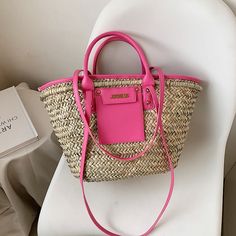 Brand Name: NoEnName_NullShape: Casual ToteGender: WOMENHandbags Type: Shoulder BagsMain Material: StrawOrigin: CN(Origin)Occasion: VersatileExterior: NONEStyle: FashionLining Material: Bamboo FiberPattern Type: SolidDecoration: LetterNumber of Handles/Straps: SingleInterior: Cell Phone PocketSize: (30cmHardness: SOFTClosure Type: OPEN Women Crossbody Bag, Handbags And Purses, Women Beach, Woman Beach, Womens Backpack, Crossbody Shoulder Bag, Shoulder Bag Women, Backpack Bags, Brand Names