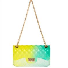 My Favorite Trending Hello And Green Jelly Bag Trendy Yellow Shoulder Bag With Adjustable Strap, Trendy Yellow Shoulder Bag, Trendy Yellow Crossbody Bag, Trendy Yellow Satchel Bag, Trendy Yellow Shoulder Bag For Spring, Trendy Yellow Satchel Shoulder Bag, Trendy Yellow Crossbody Shoulder Bag, Yellow Tote Bags For Day Out, Yellow Tote Bag For Day Out