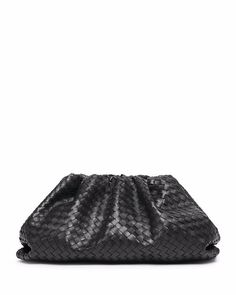 Bottega Veneta The Pouch Intrecciato Clutch Bag Gucci Clutch, Large Leather Tote Bag, Top Handle Handbags, Pouch Bag