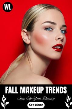 Fresh bold blush makeup look to brighten your fall look Dewy Makeup