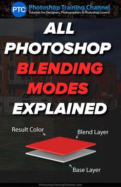 all photoshop blending modes explain how to use the color scheme for your photo or video project