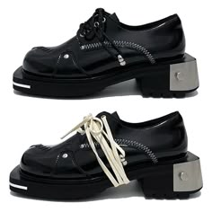 Enrich your shopping list wisely at GeraldBlack.com. Women's Genuine Leather Punk Style Lace-up Big Toe Thick-Soled Casual Shoes #shoesforsale #womenshoestyle #womenshoesstyle #shoestore #womenshoesoninstagram #shoestyle #womenshoes #womenshoesph #shoesaddict #womenshoesonline #womenshoesimport #womenshoestore #womenshoesforsale Casual Patent Leather Lace-up Shoes For Spring, Leather Lace-up Oxfords For Streetwear, Trendy Lace-up Patent Leather Oxfords, Trendy Fall Lace-up Shoes With Rubber Sole, Trendy Lace-up Shoes With Rubber Sole For Fall, Spring Patent Leather Lace-up Shoes, Trendy Lace-up Shoes With Brogue Detailing And Flat Heel, Trendy Platform Lace-up Oxfords, Trendy Lace-up Shoes With Flat Leather Sole