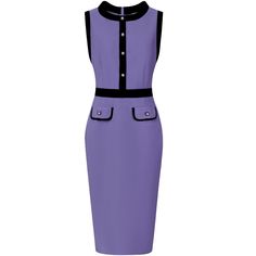 This dress can be a perfect addition to almost any outfit from formal to daily wear, great for work, meeting, office, businesses, work, party, cocktail, wedding, casual, daily dressing, etc. Pair with delicate necklace and heels for a chic office look. Comfortable and classic, this sheath dress is perfect on its own or as a layer under a blazer or jacket. Purple Sheath Mini Dress For Summer, Fitted Single-breasted Office Lady Dress, Purple Stretch Sheath Dress, Purple A-line Dress For Workwear, Luxury Purple Workwear Dress, Meeting Office, Women's Office, Wedding Casual, Womens Office