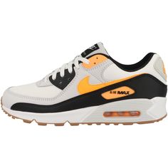 PRICES MAY VARY. Title: Nike Air Max 90 Men's Shoes (FB9658-101, White/Laser Orange/Photon DUST/Black) Size 10.5. Product Type: Arborist Merchandising Root > Self Service > Special Features Stores > 80dbd58c-5608-4346-a9d0-64e6b7f46827_0 > 80dbd58c-5608-4346-a9d0-64e6b7f46827_501 > 80dbd58c-5608-4346-a9d0-64e6b7f46827_690502 Nike Air Max 90 Mens, Basket Nike, Nike Pegasus, Nike Trainers, Nike Shox, Heritage Fashion, Football Boots, Nike Air Max 90, Black N Yellow