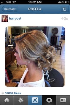 Bridesmaid hair for Sarah's wedding? Hair Dos, Purple Hair, About Hair, Bridesmaid Hair, Prom Hair, Hair Updos