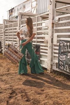 Bonita Bells - Black Black Bell Bottoms Outfit, Bell Bottom Outfit, Bell Bottom Outfits, Black Bell Bottoms, High Waisted Bell Bottoms, Bell Bottoms Outfit, Nfr Fashion, Red And Turquoise, Painted Hats