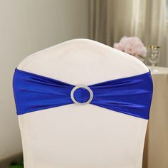 Blue Chair Sashes Wedding, 38 Birthday, Reunion Decorations, Wedding Chair Sashes, Quinceanera Planning, Pastor Appreciation, Chair Sash