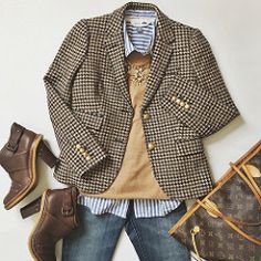 Mode Tips, Mode Casual, Stretchy Jeans, Meryl Streep, Thanksgiving Outfit, Plaid Jacket, Blazer Outfits, Work Outfits Women