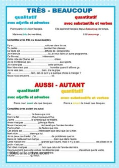 a poster with words in french and english