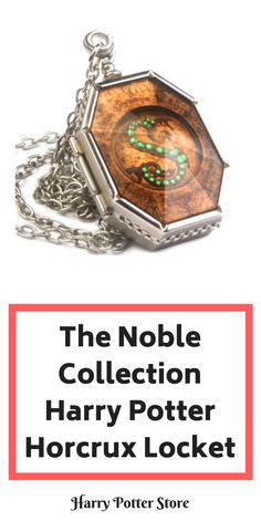 the noble collection harry potter's horcux lockeet is shown on a white background