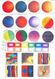 an image of different colored balls