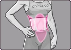 a drawing of a woman with her lower body exposed and the words divine ca on it