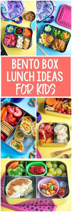 Easy & Healthy Bento Box Lunch Ideas for Kids Lunch Ideas To Pack, School Lunch Packing, Packing Inspiration, Bento Box Lunch Ideas, Box Lunch Ideas, Bento Box Ideas, Bento Box Lunch For Kids, Kids Packed Lunch