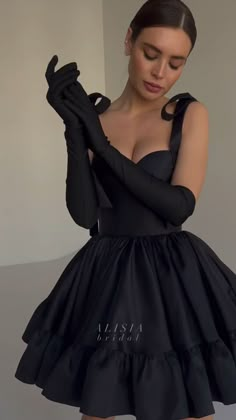 Mini Dress Prom, Classy Short Dresses, Party Dress Black, Black Party Dress, Black Dresses Classy, Classy Prom Dresses, Dress Bow, Cozy Loungewear, Black Party Dresses