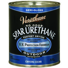 a can of paint that is black and white with the words polyurephane on it