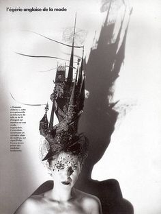 Isabella blow #Hats #millinery #black Photographie Portrait Inspiration, Beautiful Hats, Hair Art, The Shape, Headdress