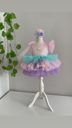 Hello☺️Our dresses are handmade products.Personalized design is available🌸you can let me know by sending a message.Our dresses use cotton lining and have a hidden zipper at the back.Dense layers of tulle are used on the skirts of our dresses and they are fluffy dresses,A hair accessory is also sent as a gift along with the dress🎁We deliver your order within 4 business days with fast shipping💖Thank you for choosing us and we wish you pleasant shopping.⭐️⭐️⭐️⭐️⭐️ Tulle Mermaid Dress With Ruffles, Tulle Mermaid Dress With Ruffles For Pageant, Pink Mermaid Dress For Wedding, Pageant Mermaid Dress With Ruffles, Mermaid Tutu Dress In Tulle For Party, Mermaid Tulle Tutu Dress For Party, Fitted Mermaid Princess Dress For Dress-up, Princess Sleeveless Mermaid Dress With Ruffles, Princess Style Sleeveless Mermaid Dress With Ruffles