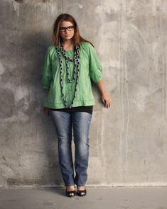 Plus Size Fashion by karin Affordable Plus Size Clothing, Fall Jeans, Outfit Trends, Photo Edited, Look Plus