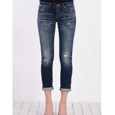 Henry & Belle Relaxed Distressed Skinny Jean The Relaxed Skinny Is A Loose Take On The Henry & Belle Skinny Leg, With A Dropped Crotch, And Roomier Hip. The Hem Can Be Rolled For A Modern Alternative To A Boyfriend Jean. It Has A Straight Waistband, Which Sits Below The Waist. Straight Waistband, 9" Front Rise, 13 1/2" Back Rise, 14 1/2" Leg Opening, 29" Inseam Stitch Fix Women, Perfect Boyfriend, Jewelry Boutique, Boyfriend Jean, A Boyfriend, Premium Denim, Distressed Jeans, Colored Jeans, Boyfriend Jeans