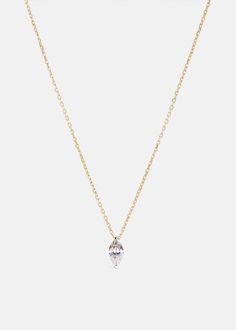 Necklaces – KATKIM Marquise Diamond Necklace, Danty Necklace, Marquise Necklace, Delicate Diamond Necklace, Solitaire Diamond Necklace, Floating Diamond Necklace, Horseshoe Pendant, Horseshoe Necklace, Floating Necklace