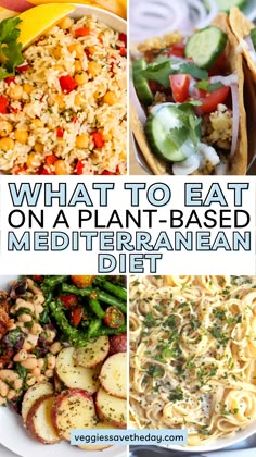 what to eat on a plant - based mediterranean diet