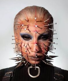 There's no better time to spook your friends and family than Halloween! We've put together here some of the scariest, creepiest makeup ideas for this season. #halloweenmakeup #halloweenmakeupideas #makeupideas #makeupinspo #scarymakeup Gory Face Makeup, Gore Halloween Makeup Looks, Horror Drag, Scary Face Makeup, No Costume Halloween Ideas, Gore Halloween Costumes, Sfx Makeup Ideas, Horror Makeup Looks, Scary Makeup Looks