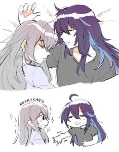 #honkaistarrail #hsr #honkai #bronya #seele #bronseele Seele X Bronya Honkai Star Rail, Honkai Bronya, Kagura Mutsuki, Hsr Ships, I Get Jealous, The Cramps, Star Trails, Yuri Anime