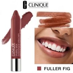 Clinique Chubby Stick Moisturizing Lip Color Balm in Fuller Fig Brand New in Box, 100% Genuine & Authentic Full Size 0.10 oz. / 3.0 gr. What it is: A nourishing tinted lip balm that is part of a limited-edition collection. What Else You Need to Know: Get vibrant, nourishing color with Clinique’s Crayola™ Chubby Sticks—loaded with mango and shea butters so that lips feel comfortably soft and smooth. Please note, this is a brand-new item, never opened or tested.    I strive to maintain my 100% feedback rating. If you have any questions about any item(s), please contact me. All items are sold as is and cannot be returned due to hygienic reasons. Payment must be made through Ebay or Paypal within 3 days. If payment is not made within 3 days, we reserve the right to cancel the sale and notify E Clinique Fuller Fig, Clinique Lip, Balm Lipstick, Clinique Chubby Stick, Lip Tints, Grooming Style, Winter Wishlist, Clinique Makeup, Tinted Lip Balm