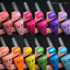 Opi Exercise Your Brights, Opi Spring Break The Internet, Opi Gel Nail Colors 2023, Opi Summer Colors 2023, Opi Summer Nails 2023, Gel Nail Polish Colors Summer 2023, Sns Summer Nails Colors, New Opi Colors 2023