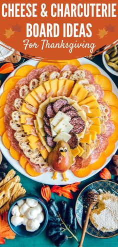 cheese and charcuterie board ideas for thanksgiving