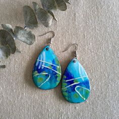 Individually hand painted works of art for your ears. Made lovingly in my home studio in gorgeous Hervey Bay, Queensland.