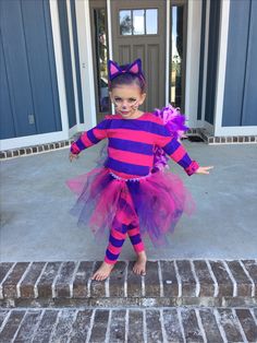 Cheshire Cat costume for kids Cheshire Cat Costume Diy, Cheshire Cat Costume Kids, Alice Halloween