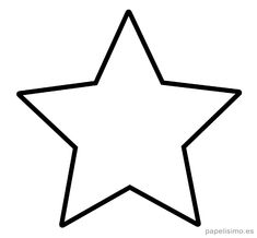 a black and white image of a star with one side facing the viewer, which is outlined in thin lines