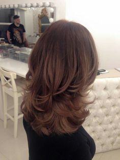 ♡ Over Shoulder Haircut, Long Layered Hair, Long Wavy Hair, Short Hair Haircuts