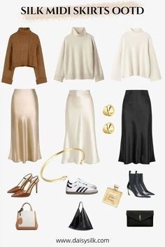 Chique Outfit, Rock Outfit, Midi Skirts, Modest Fashion Outfits, Skirt Outfit, Fall Fashion Outfits, Looks Style