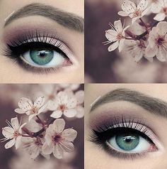 I wish my eyes were this colour Trucco Smokey Eye, Big Eyes Makeup, Mekap Mata, Makeup Looks For Green Eyes, Prom Eye Makeup, Makeup Guide