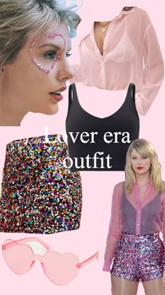 a collage of different outfits and accessories with the words laverera outfit on it