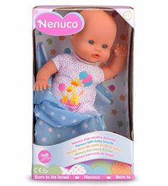 a baby doll in a box on a white background with the words nenuo