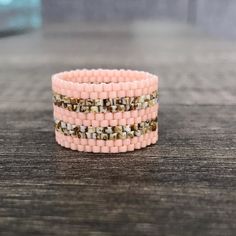 Very Pretty, Handmade With All High Quality Beads And Super Comfortable To Wear! 10 Rows Peach And Brown Picasso Delica Beads **I Can Make In Any Size/Color Upon Request! **I Do Recommend Buying Half Or A Whole Size Up Due To How Snug The Beads Fit Firm Price Miyuki Ring, Geometric Diamond Ring, Tiffany Co Rings, Pandora Rose Gold, Vintage Diamond Wedding Bands, Infinity Diamond Ring, White Quartz Crystal, Cartier Love Ring, Sterling Silver Rings Turquoise