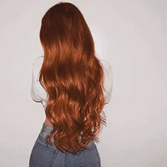 Long red hair Waist Length Red Hair, Long Thick Red Hair, Long Red Hair Natural, Long Red Hair Aesthetic, Pale Skin Red Hair, Red Hair Long, Redhead Hair Color, Straight Red Hair, Easy Trendy Hairstyles