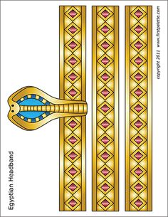 the design for an ornamental door with gold and red accents, including a decorative handle