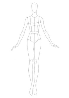 a woman's body is shown in the shape of a mannequins