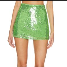 Show Me Your Mumu All Night Skort. Green Sequin. Never Worn. Cheap Sequined Mini Bottoms, Plus Size Sequin Mini Skirt, Forest Green Sequin Skirt, Mardi Gras Sequin Skirt, Sparkly Wrap Skirt, Silver Sequin Skirt Green Top, Sparkly Teal Skirt, Green Sequined Bottoms For Night Out, Green Sequined Party Bottoms