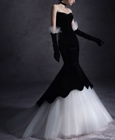 Black Night Dress Long Elegant, Classy Evening Dresses Long, Night Dress Long Elegant, Black Dress Classy Elegant Long, Black Bridal Dress, Ball Gown Black, Cherry Lady, Events Dresses, Beauty Outfits