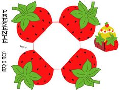 an image of a cut out of strawberries