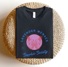 A sublte pride shirt for the lesbians.
#sapphic #lesbianpride Lavender Menace, Pride Shirts, Aesthetic Fashion, San Jose, Gender Neutral, Lavender, Mermaid