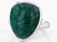 19x15mm Custom Cabochon Amazonite Rhodium Over Sterling Silver Ring. Measures Approximately 0.66"L x 0.79"W. Not sizeable. Amazonite Jewelry, Sterling Silver Ring, Sterling Silver Rings, Silver Ring, Silver Rings, Sterling Silver, Ring, Silver