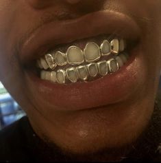 Gold Teeth Grills, Open Face Grillz, Silver Grillz, Dental Jewelry, Teeth Caps, Gold Grill