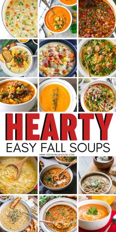 hearty easy fall soups are the perfect way to use up leftover food