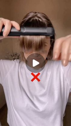 Voluminous Bangs, Hair Hack, Hair Curling Tips, Natural Hair Tutorials, Hair Tips Video, Hair Videos Tutorials, Copyright Infringement, Best Hair